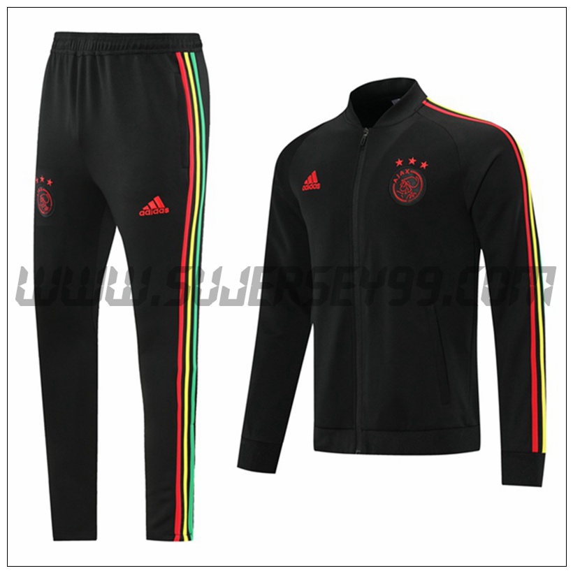 Chaqueta Chandal del AFC Ajax Negro 2021 2022