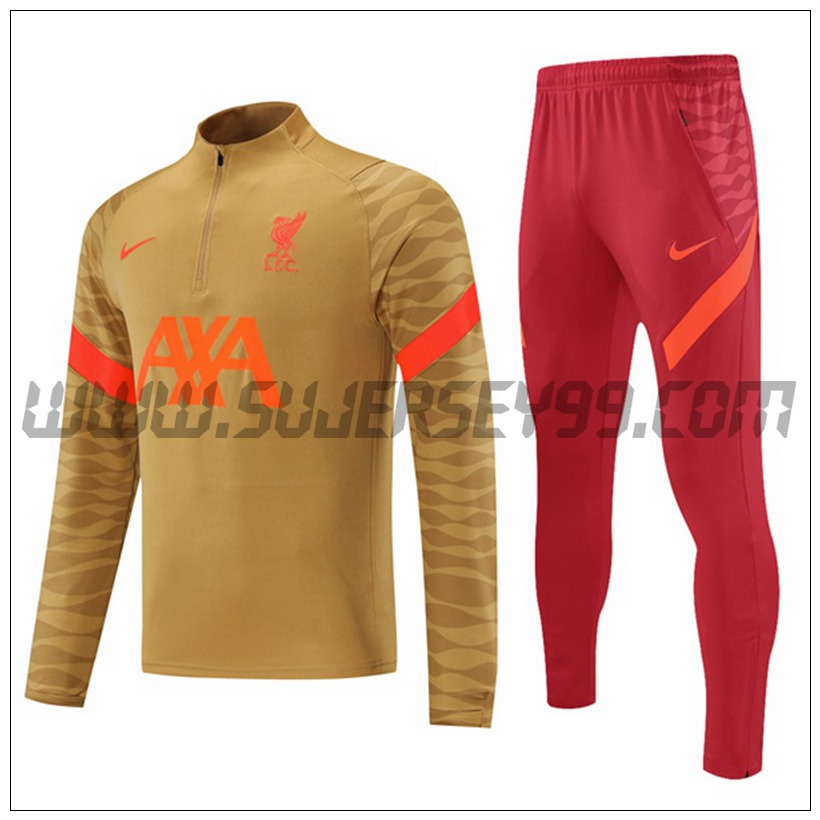 Chandal del FC Liverpool Marrón 2021 2022