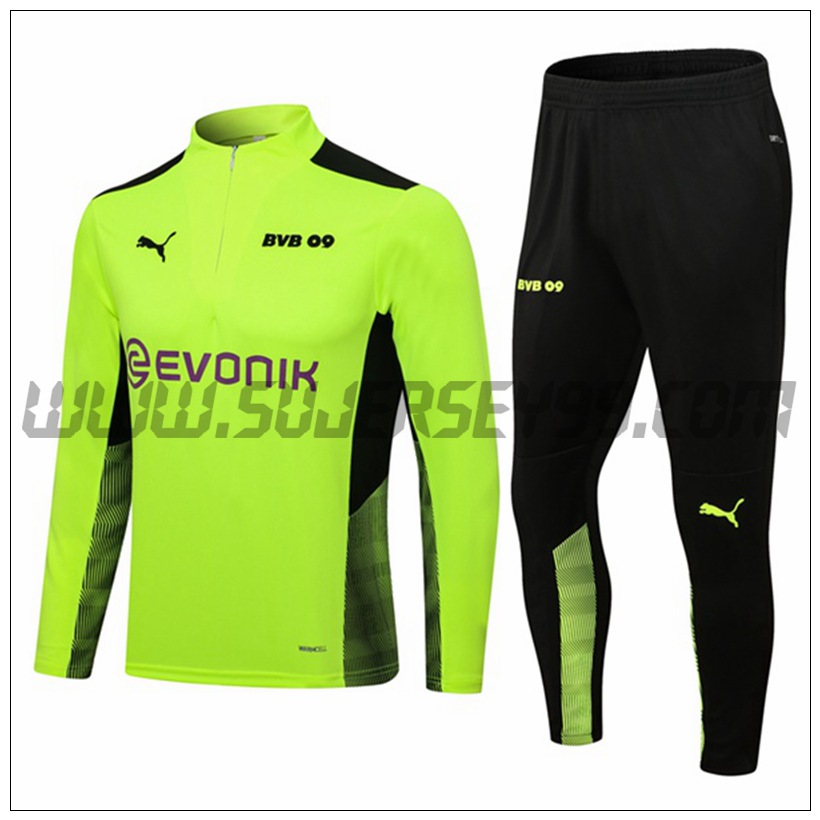 Chandal del Dortmund BVB Verde/Negro 2021 2022