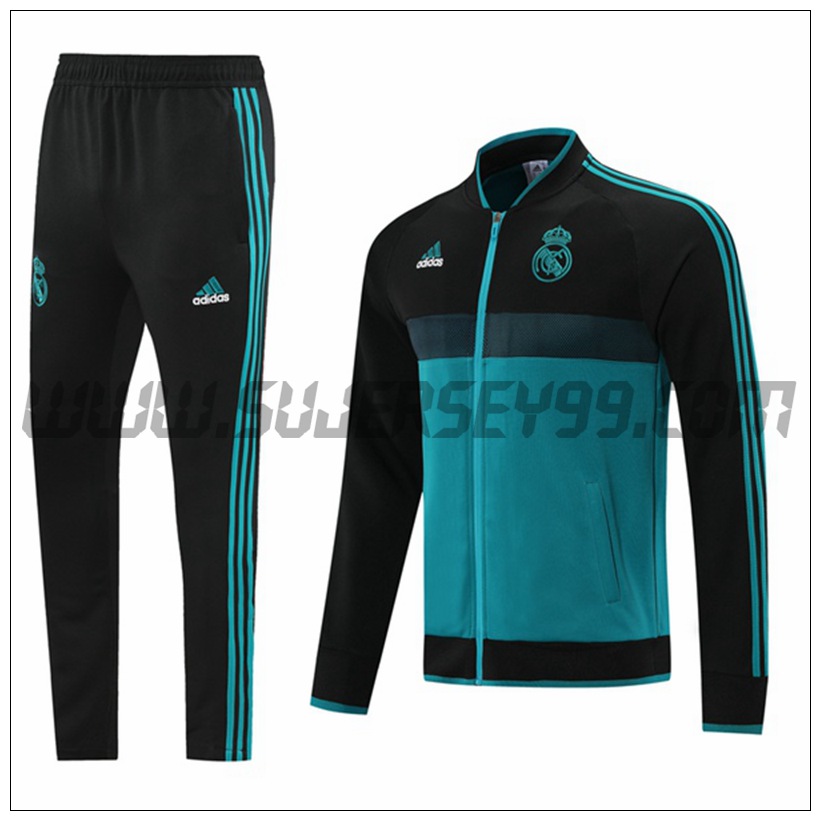 Chaqueta Chandal del Real Madrid Verde Oscuro 2021 2022