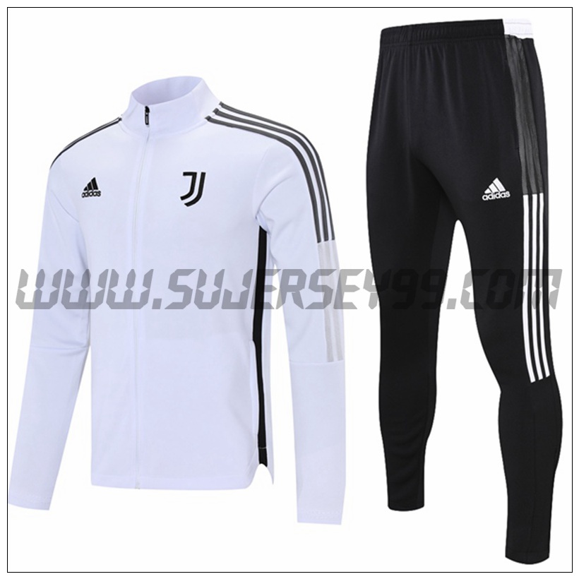 Chaqueta Chandal del Juventus Blanco/Gris 2021 2022