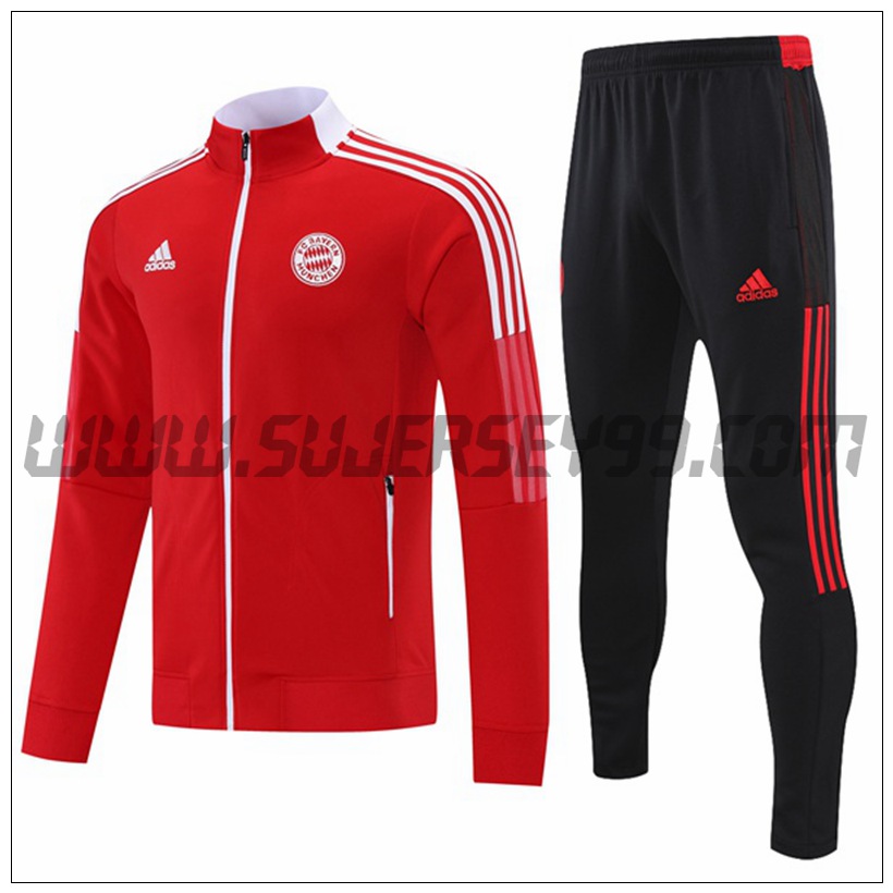 Chaqueta Chandal del Bayern Munich Rojo 2021 2022