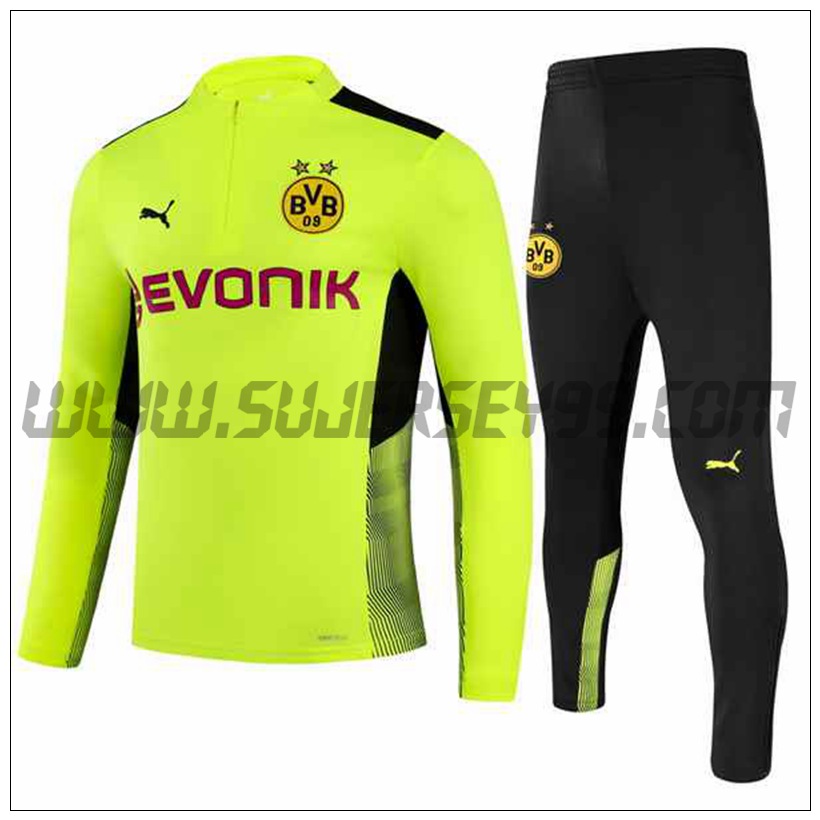 Chandal del Dortmund BVB Verde/Negro 2021 2022