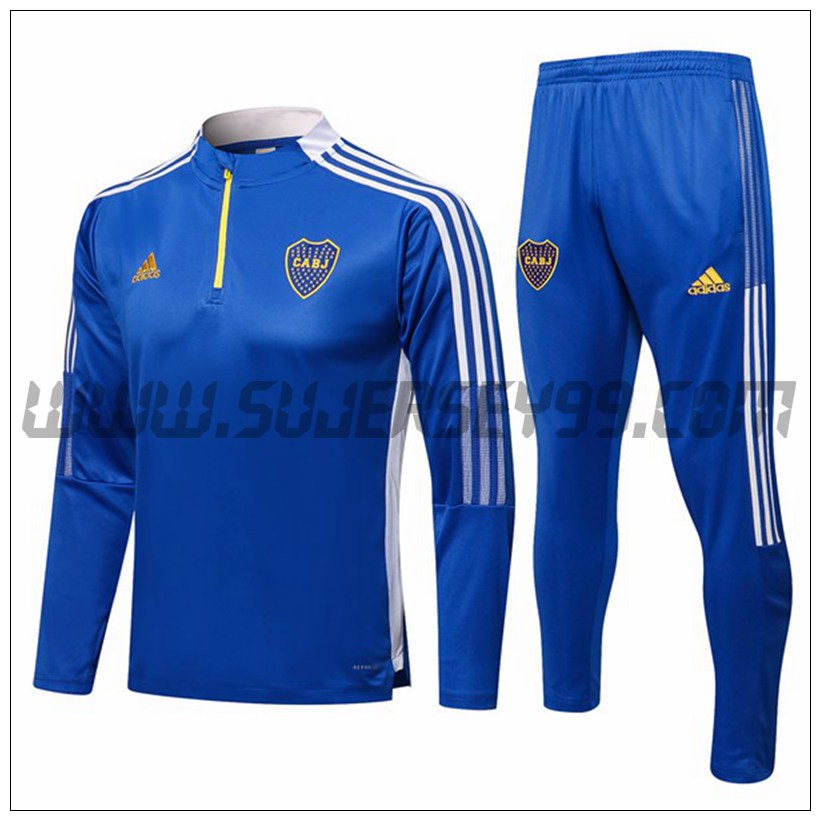 Chandal del Boca JuNegros Azul/Blanco 2021 2022