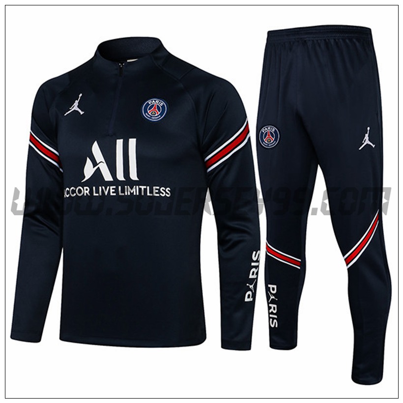 Chandal del Jordan PSG Negro 2021 2022