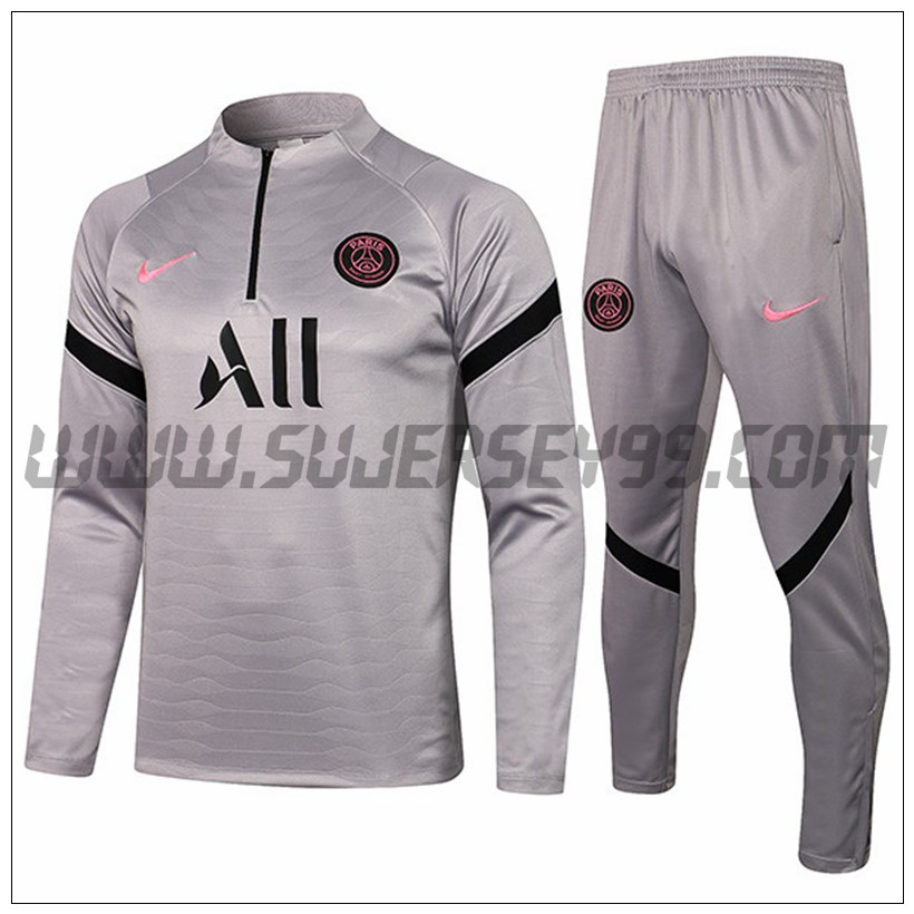 Chandal del Jordan PSG Gris 2021 2022