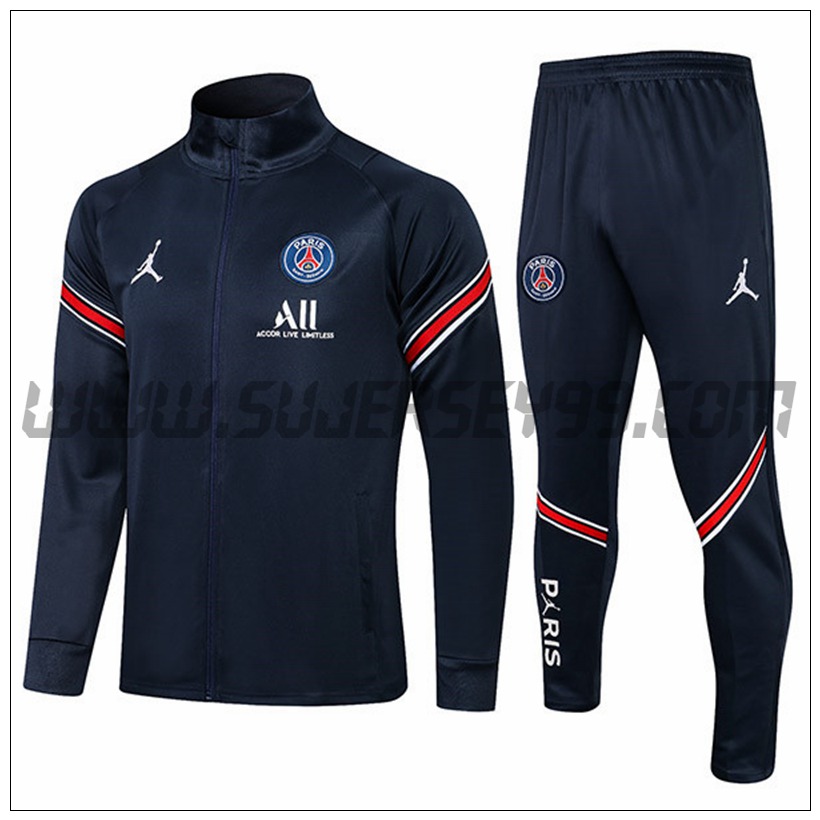 Chandal del Jordan PSG Azul Marino 2021 2022