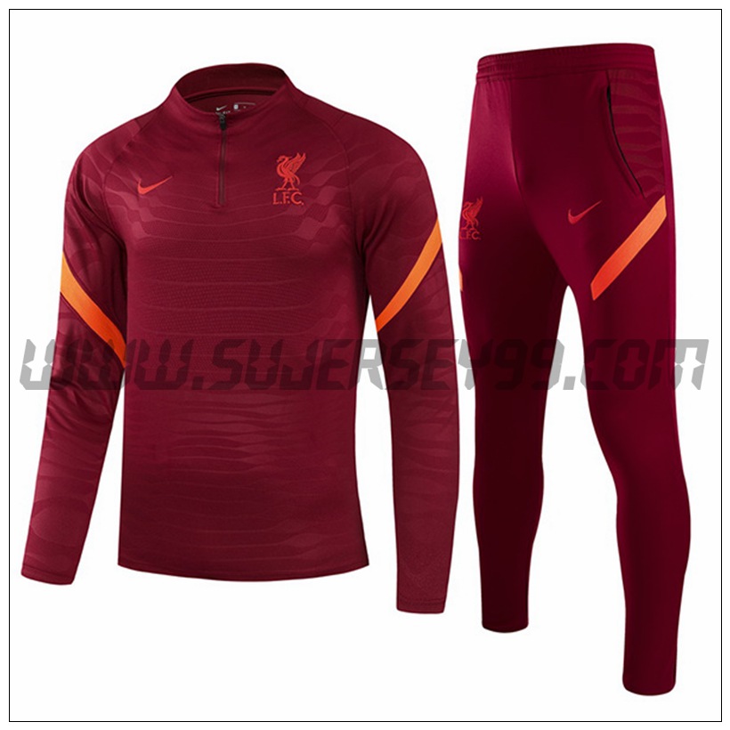 Chandal del FC Liverpool Ninos Rojo 2021 2022