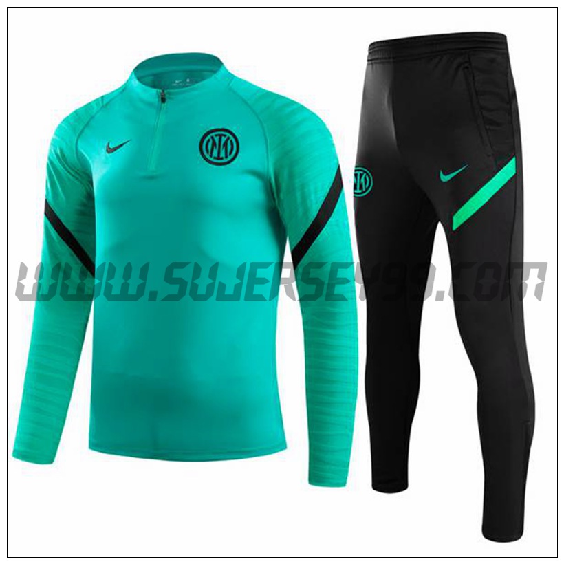 Chandal del Inter Milan Ninos Verde 2021 2022