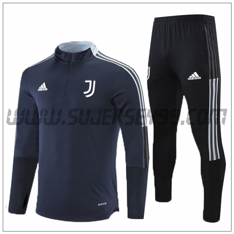 Chandal del Juventus Ninos Negro 2021 2022