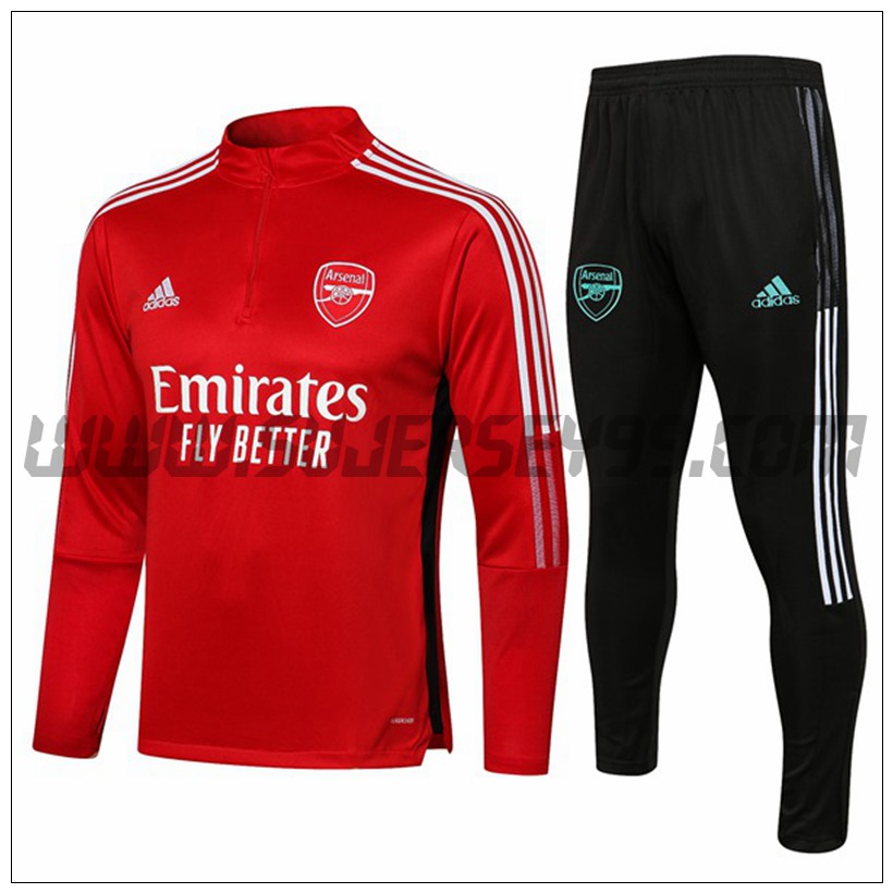 Chandal del FC Arsenal Ninos Rojo 2021 2022