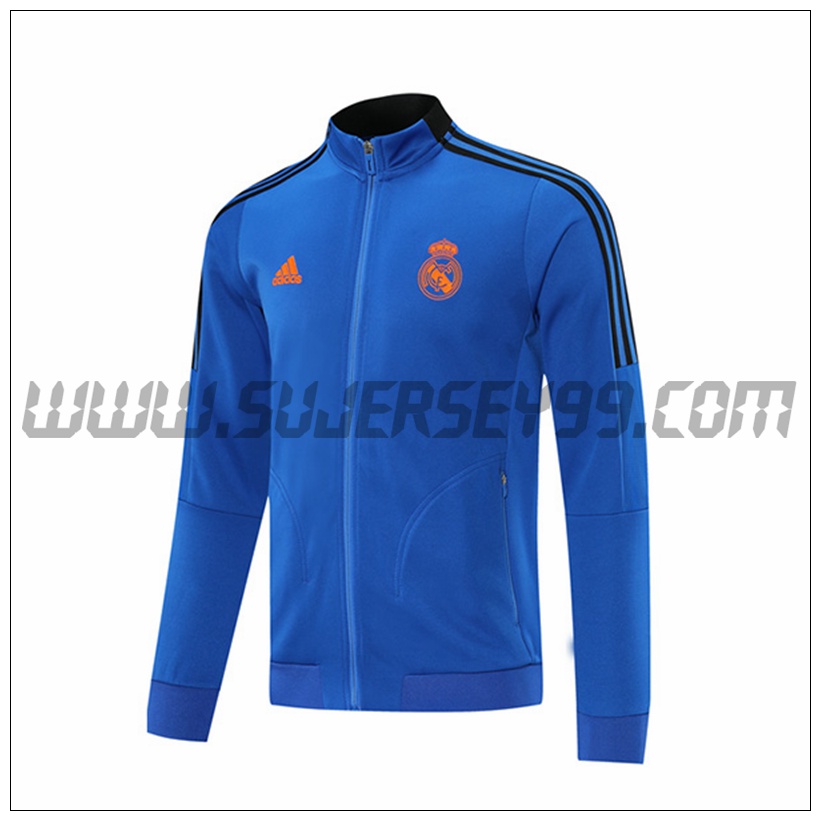 Chaqueta Futbol Real Madrid Azul 2021 2022 -1