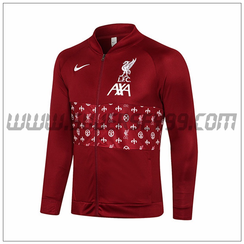 Chaqueta Futbol FC Liverpool Rojo 2021 2022 -2