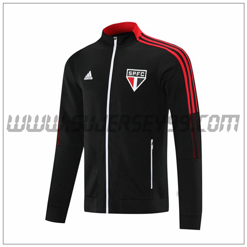 Chaqueta Futbol Sao Paulo FC Negro 2021 2022