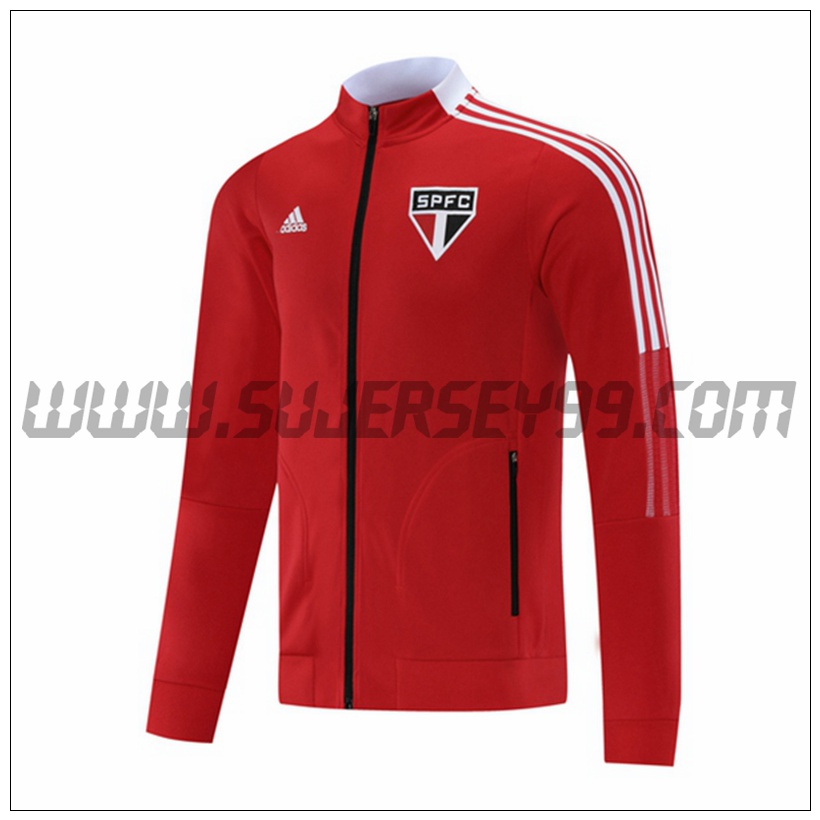 Chaqueta Futbol Sao Paulo FC Rojo 2021 2022