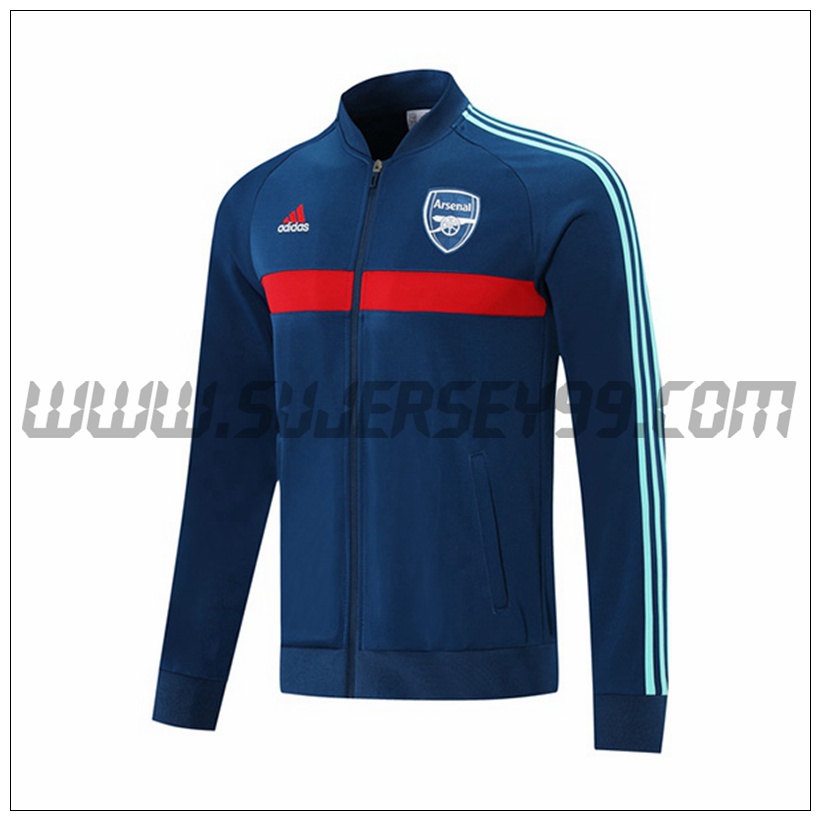 Chaqueta Futbol FC Arsenal Azul Marino/Rojo 2021 2022