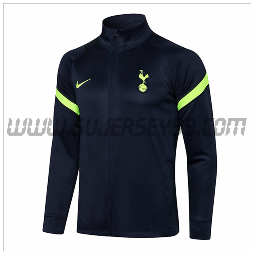 Chaqueta Futbol Tottenham Hotspur Negro 2021 2022