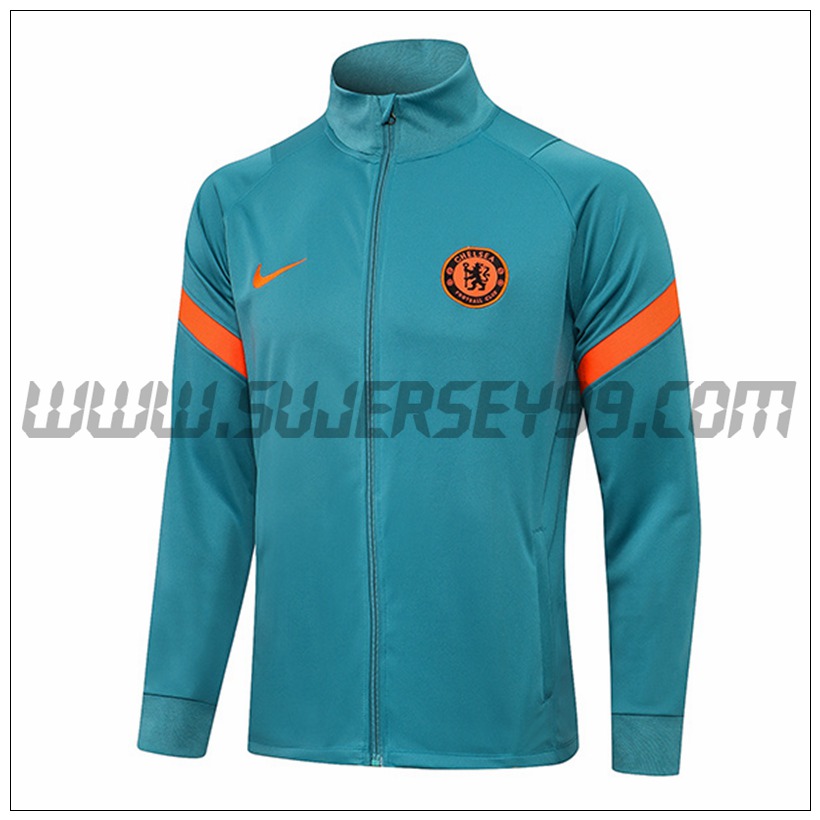 Chaqueta Futbol FC Chelsea Verde 2021 2022