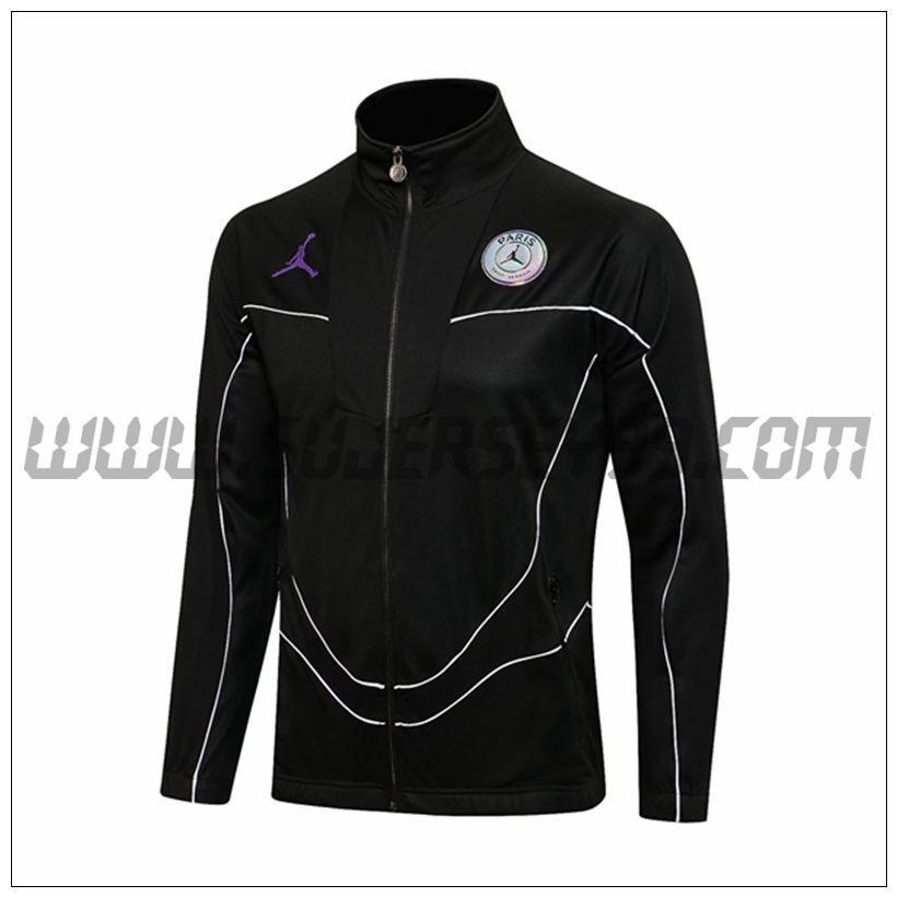 Chaqueta Futbol PSG Negro 2021 2022 -1