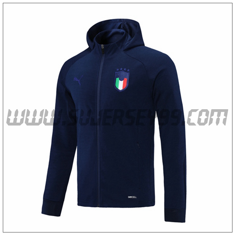 Chaqueta con Capucha Italia Blanco 2021 2022