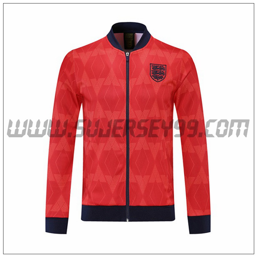 Chaqueta Futbol Inglaterra Rojo 2021 2022