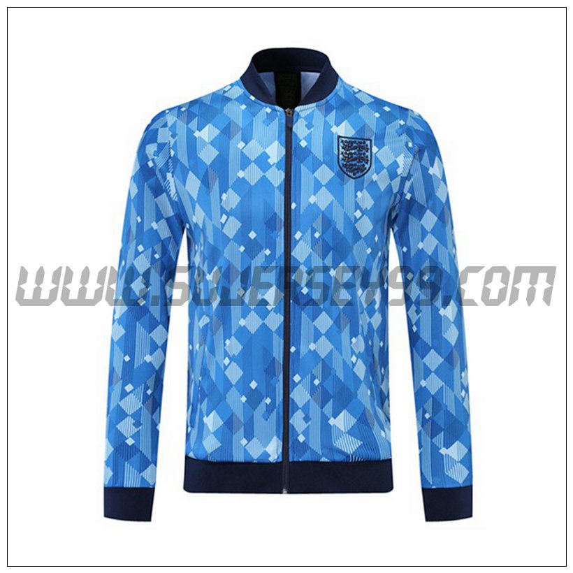 Chaqueta Futbol Inglaterra Azul 2021 2022