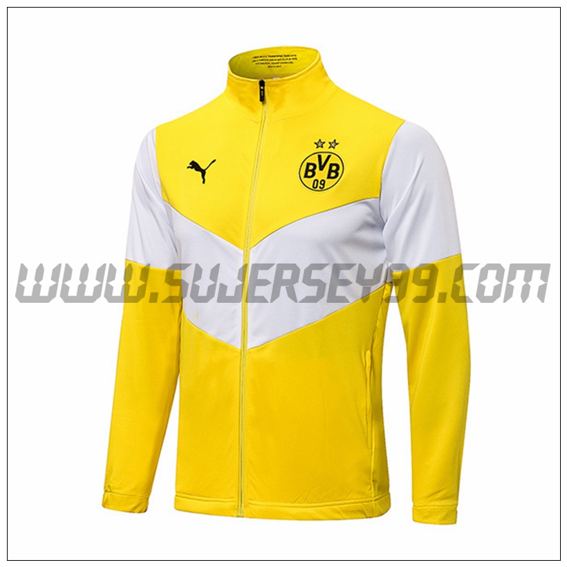 Chaqueta Futbol Dortmund BVB Amarillo 2021 2022