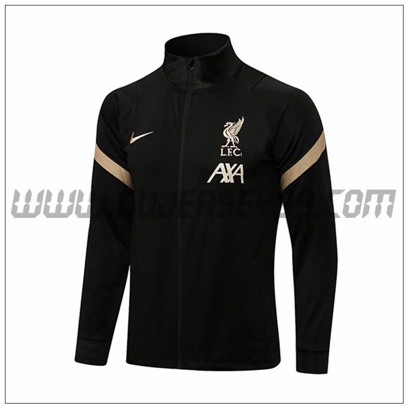 Chaqueta Futbol FC Liverpool Verde 2021 2022