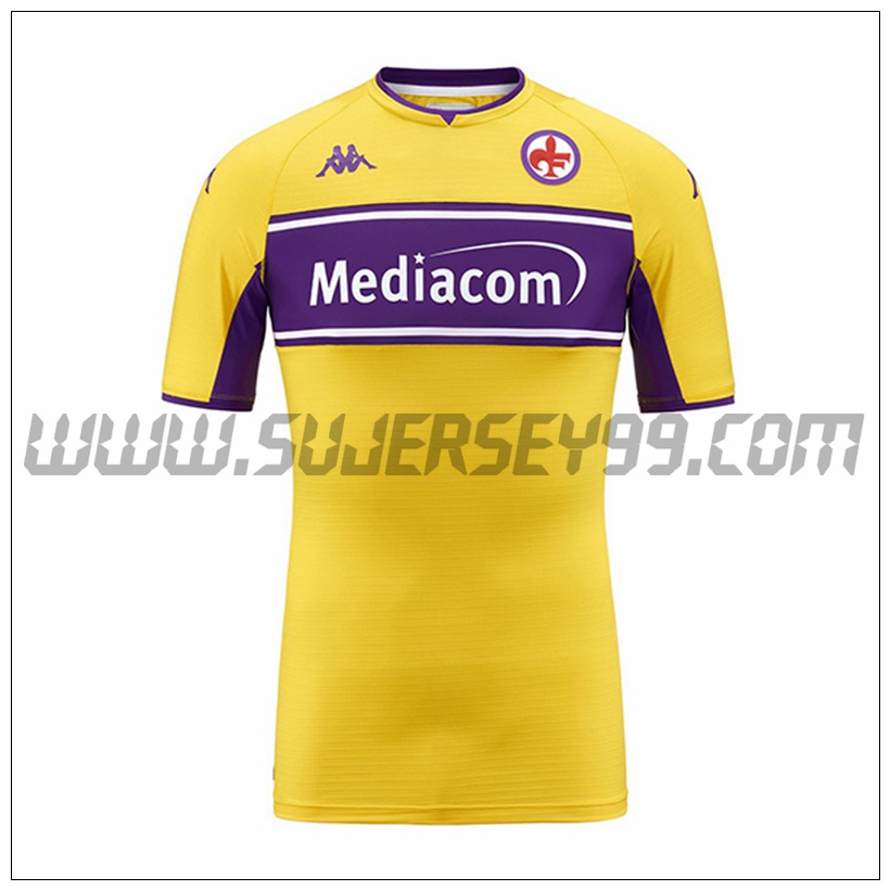 Tercera Camiseta Futbol ACF Fiorentina 2021 2022