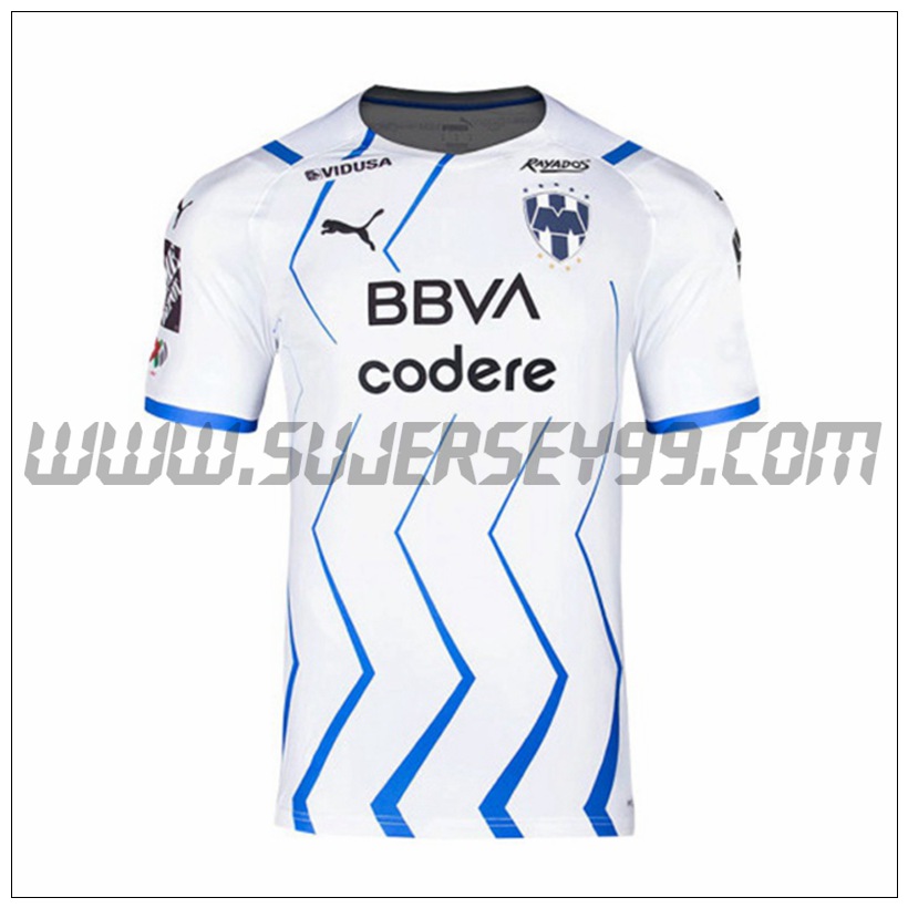 Segunda Camiseta Futbol CF Monterrey 2021 2022