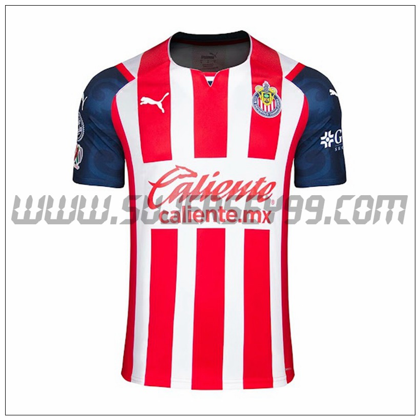 Primera Camiseta Futbol CD Guadalajara 2021 2022