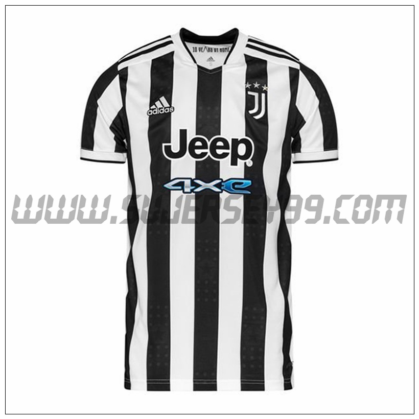 Primera Camiseta Futbol Juventus 2021 2022