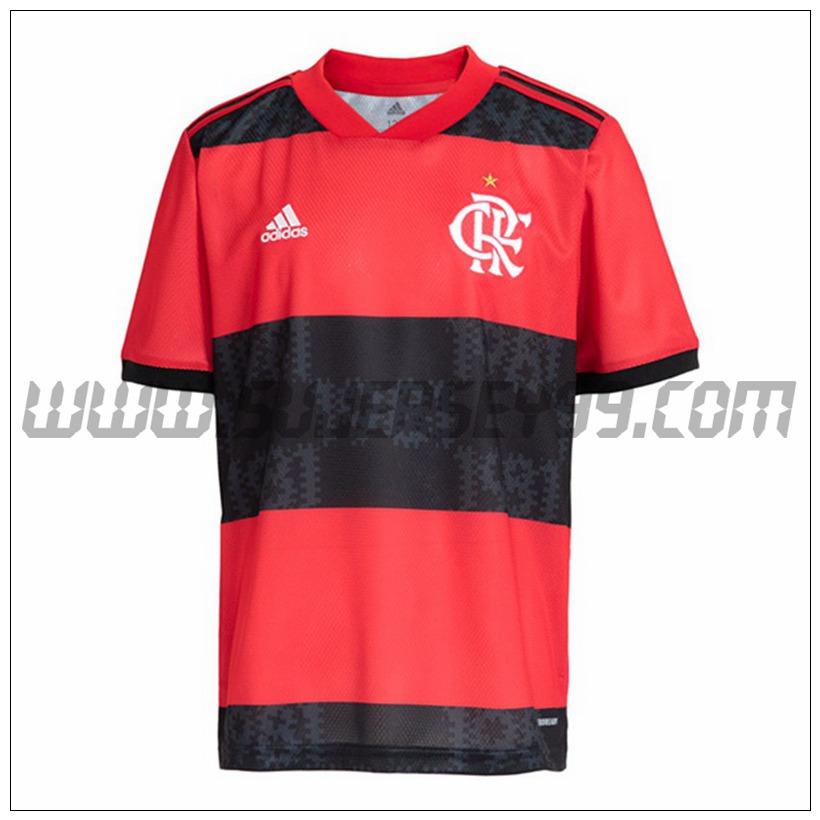 Primera Camiseta Futbol Flamengo 2021 2022