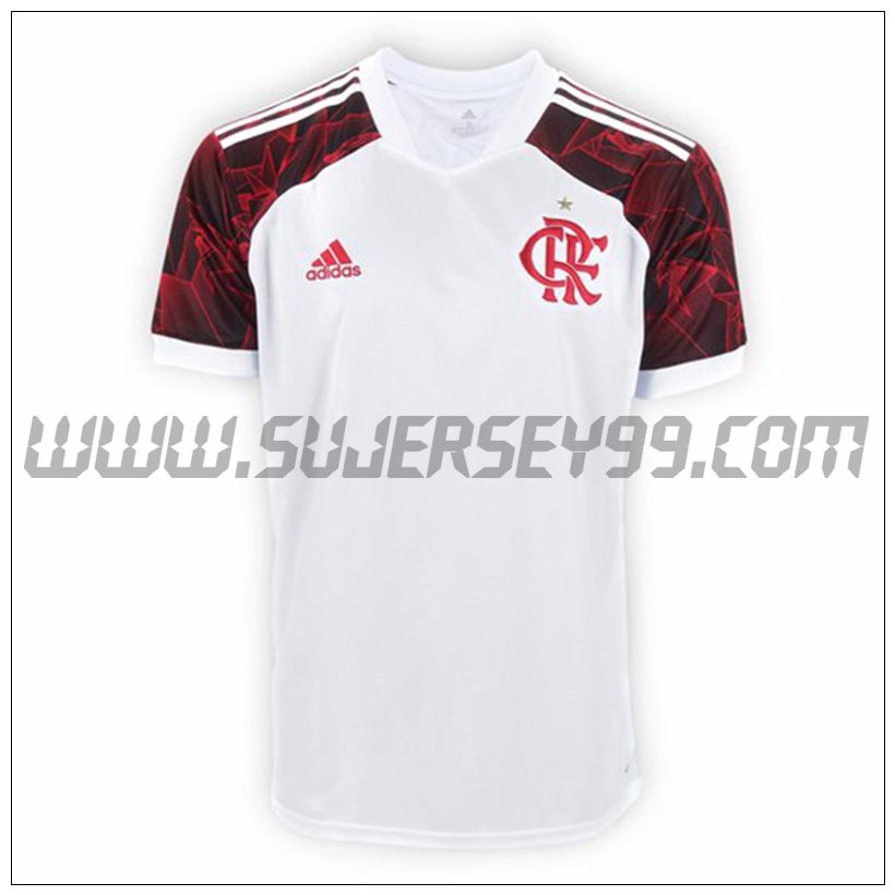 Segunda Camiseta Futbol Flamengo 2021 2022