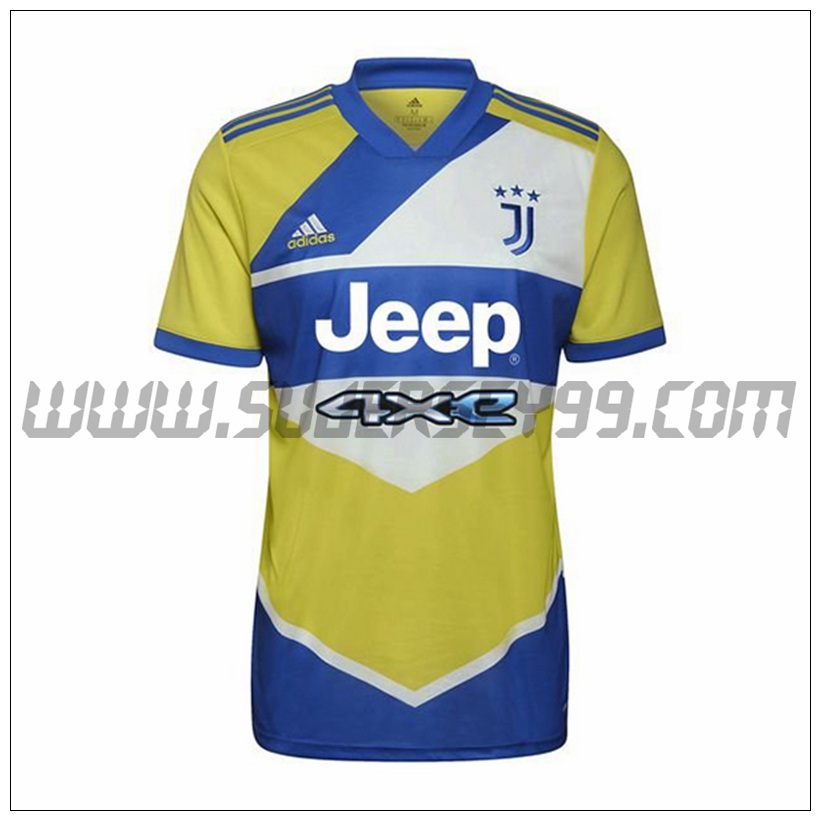 Tercera Camiseta Futbol Juventus 2021 2022