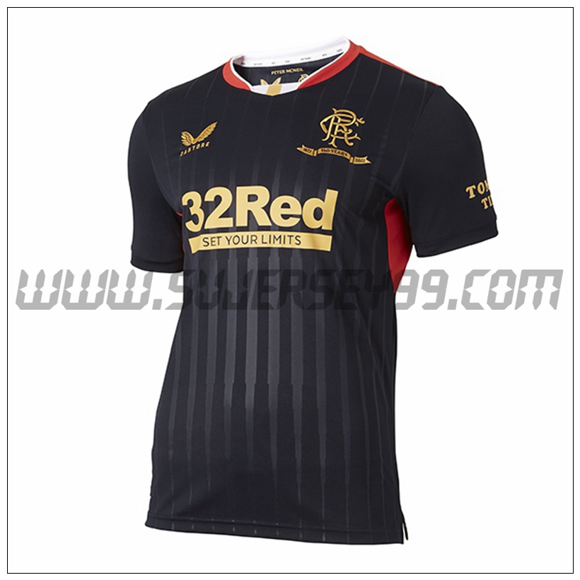 Segunda Camiseta Futbol Rangers FC 2021 2022