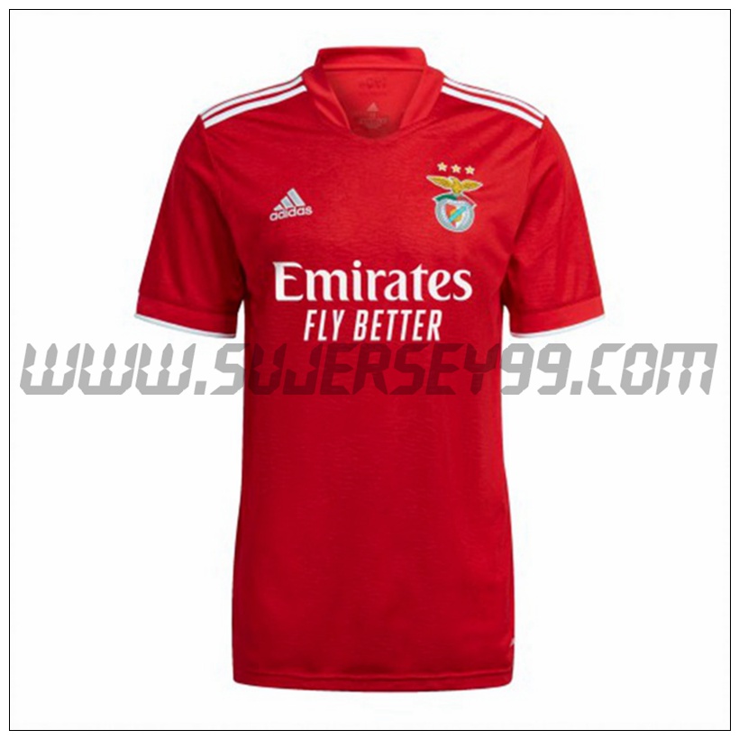 Primera Camiseta Futbol S.L.Benfica 2021 2022