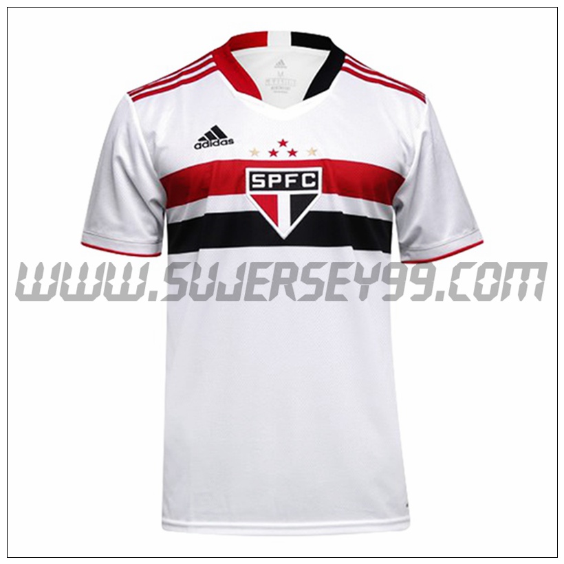 Primera Camiseta Futbol Sao Paulo FC 2021 2022