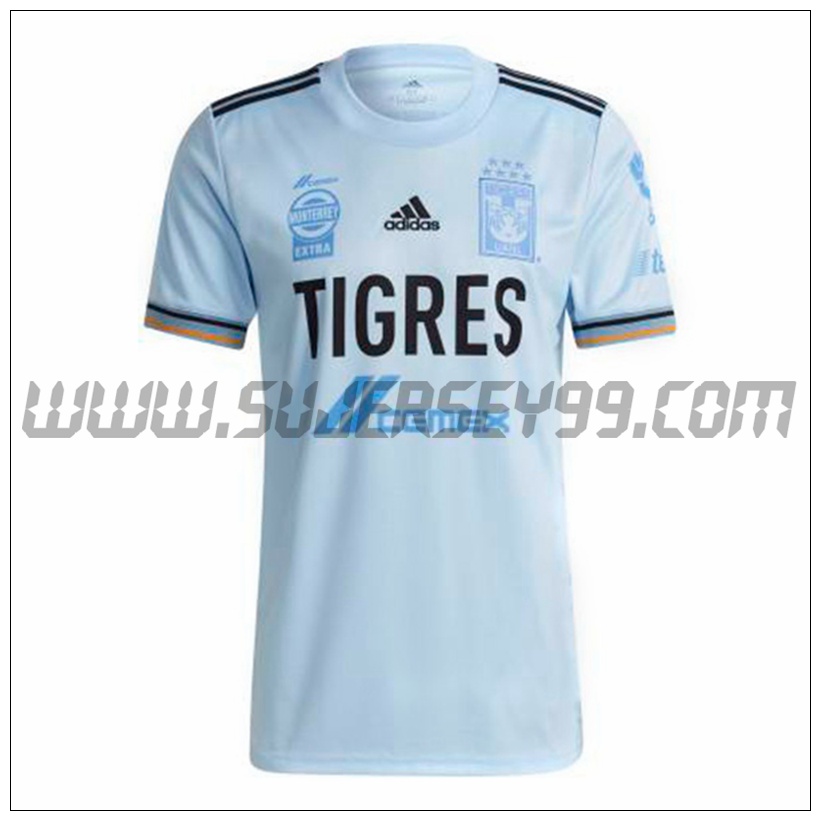 Segunda Camiseta Futbol Tigres UANL 2021 2022