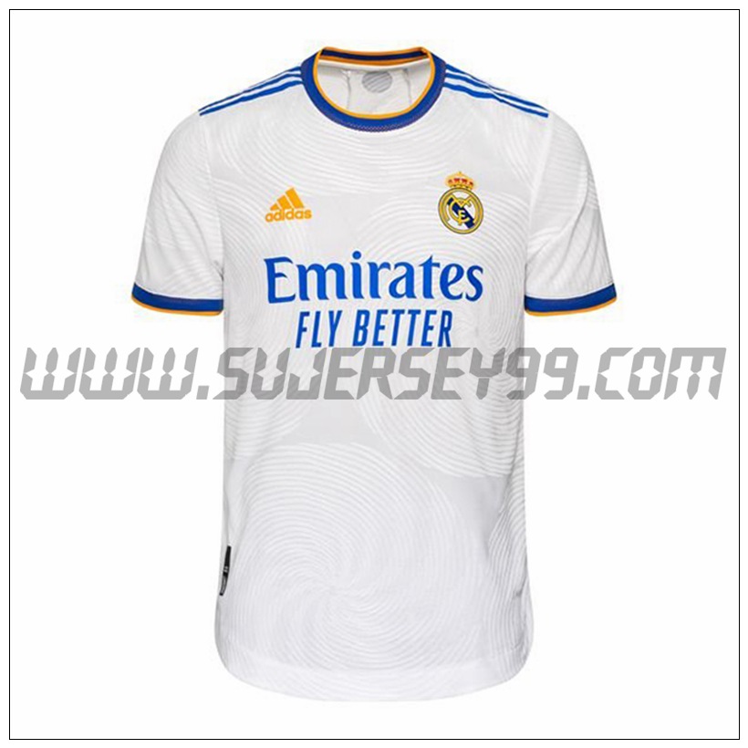 Primera Camiseta Futbol Real Madrid 2021 2022