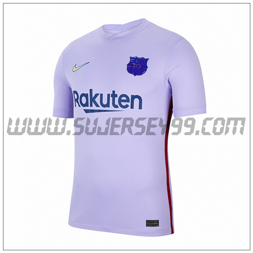 Segunda Camiseta Futbol FC Barcelona 2021 2022