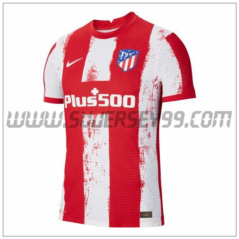 Primera Camiseta Futbol Atletico Madrid 2021 2022