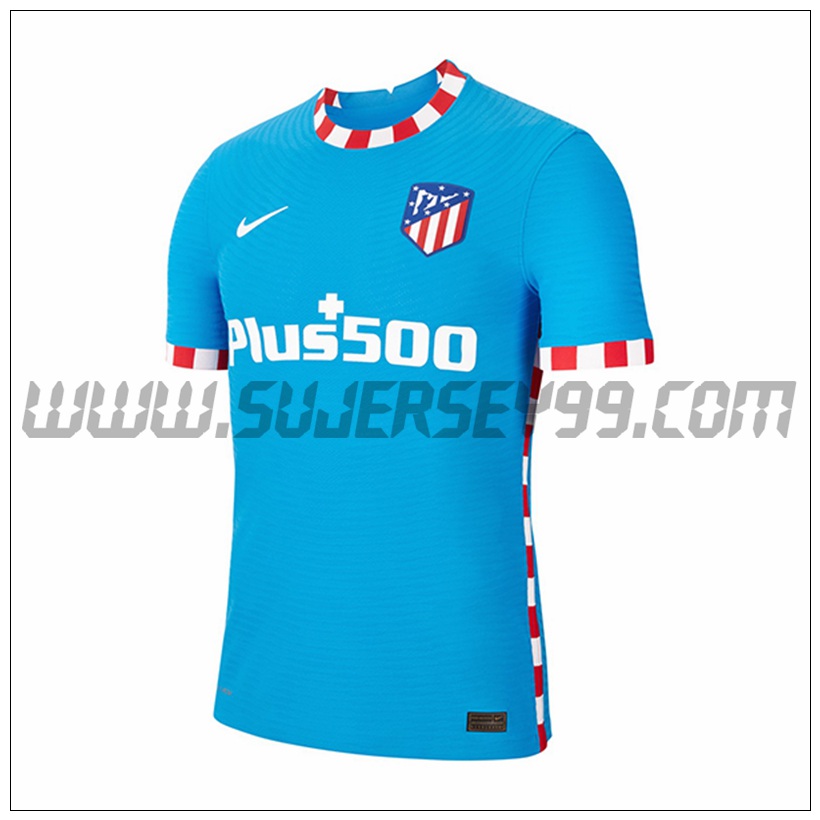 Tercera Camiseta Futbol Atletico Madrid 2021 2022