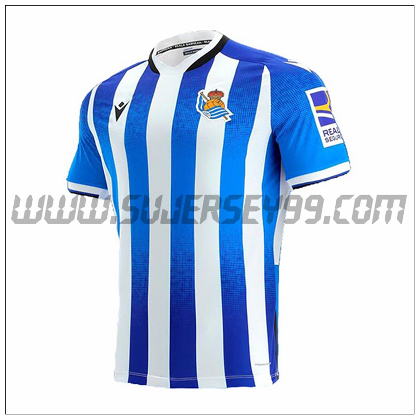 Primera Camiseta Futbol Real Sociedad 2021 2022