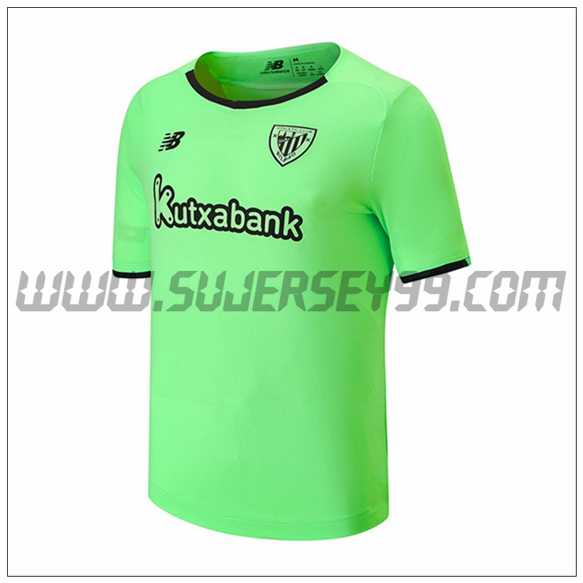 Segunda Camiseta Futbol Athletic Bilbao 2021 2022