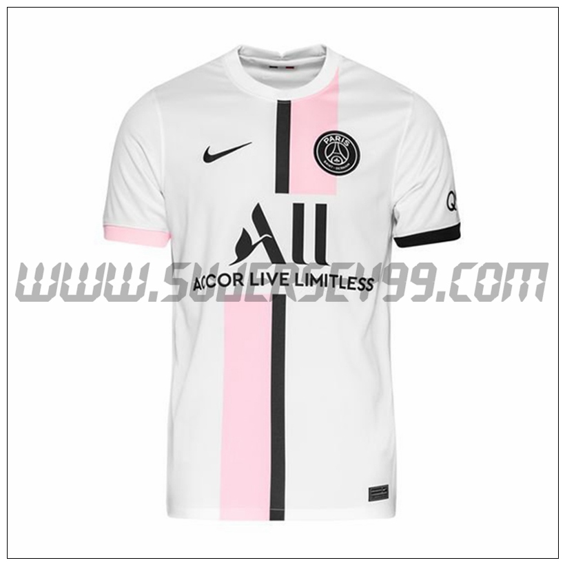 Segunda Camiseta Futbol Paris PSG 2021 2022