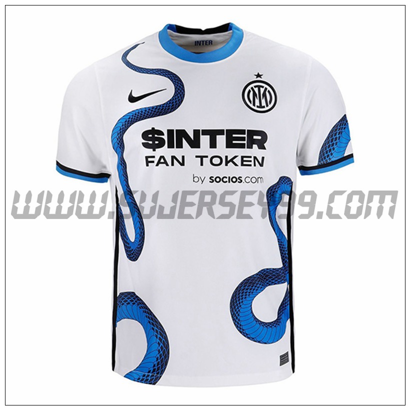 Segunda Camiseta Futbol Inter Milan 2021 2022