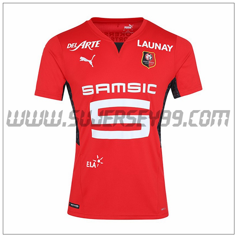 Primera Camiseta Futbol Stade Rennais 2021 2022