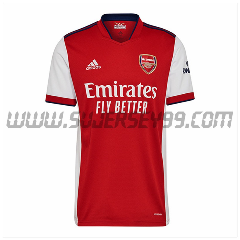 Primera Camiseta Futbol Arsenal 2021 2022