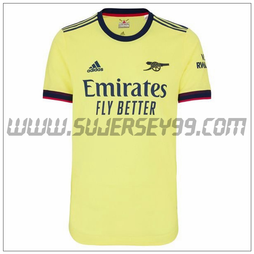 Segunda Camiseta Futbol Arsenal 2021 2022